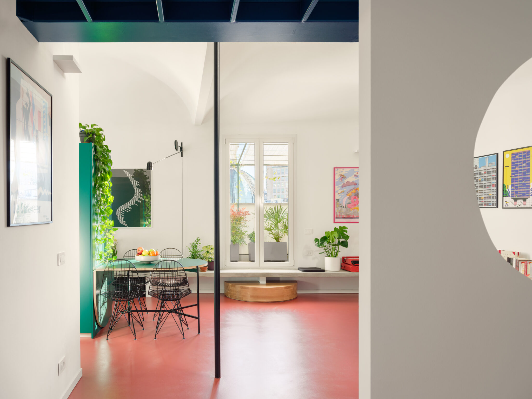 Rosso Genovese - entrance/living - 2026 LINEARAMA, Photo: Anna Positano