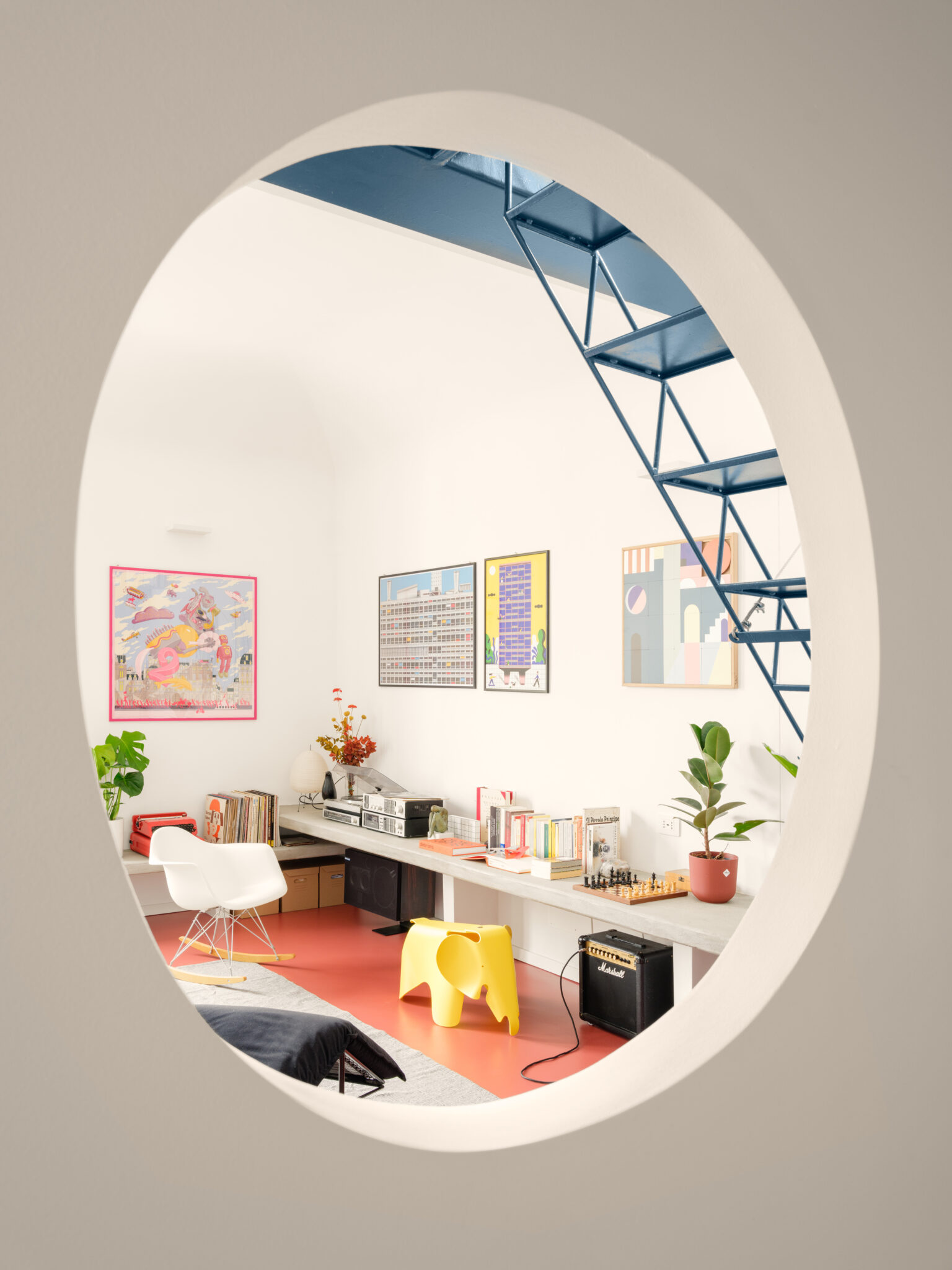 Rosso Genovese - entrance/living - 2026 LINEARAMA, Photo: Anna Positano