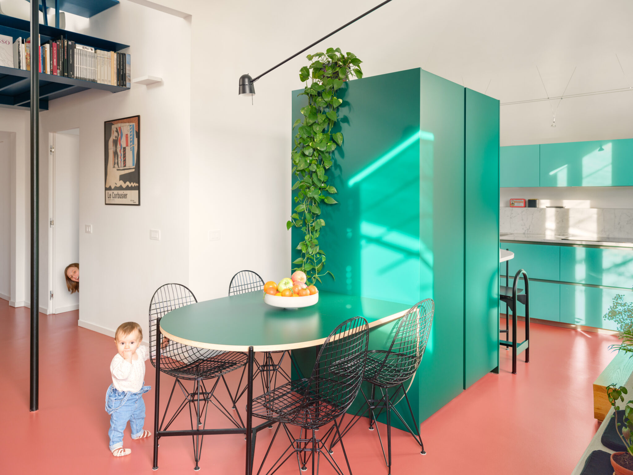 Rosso Genovese - kitchen/dining - 2026 LINEARAMA, Photo: Anna Positano