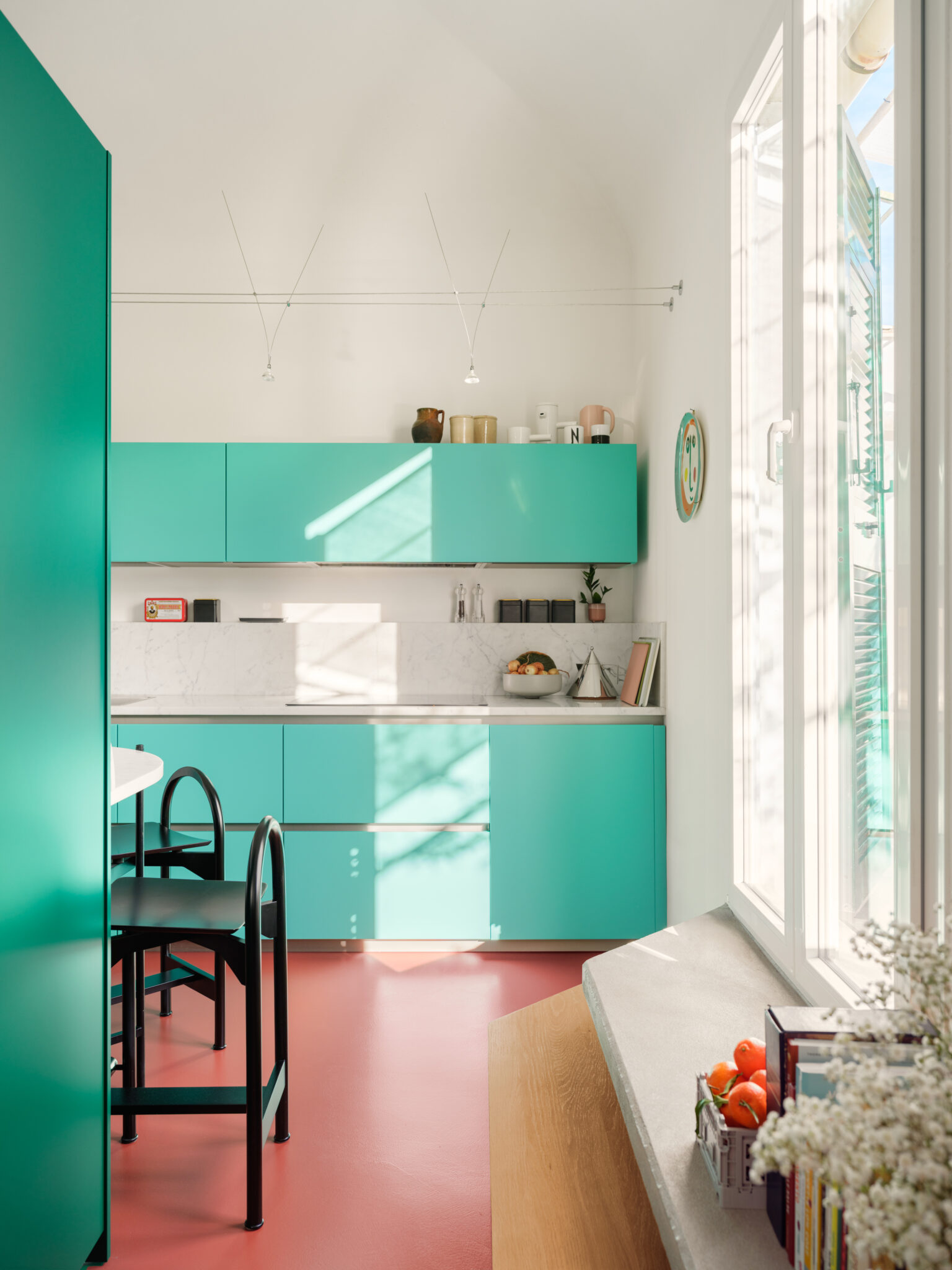 Rosso Genovese - kitchen - 2026 LINEARAMA, Photo: Anna Positano