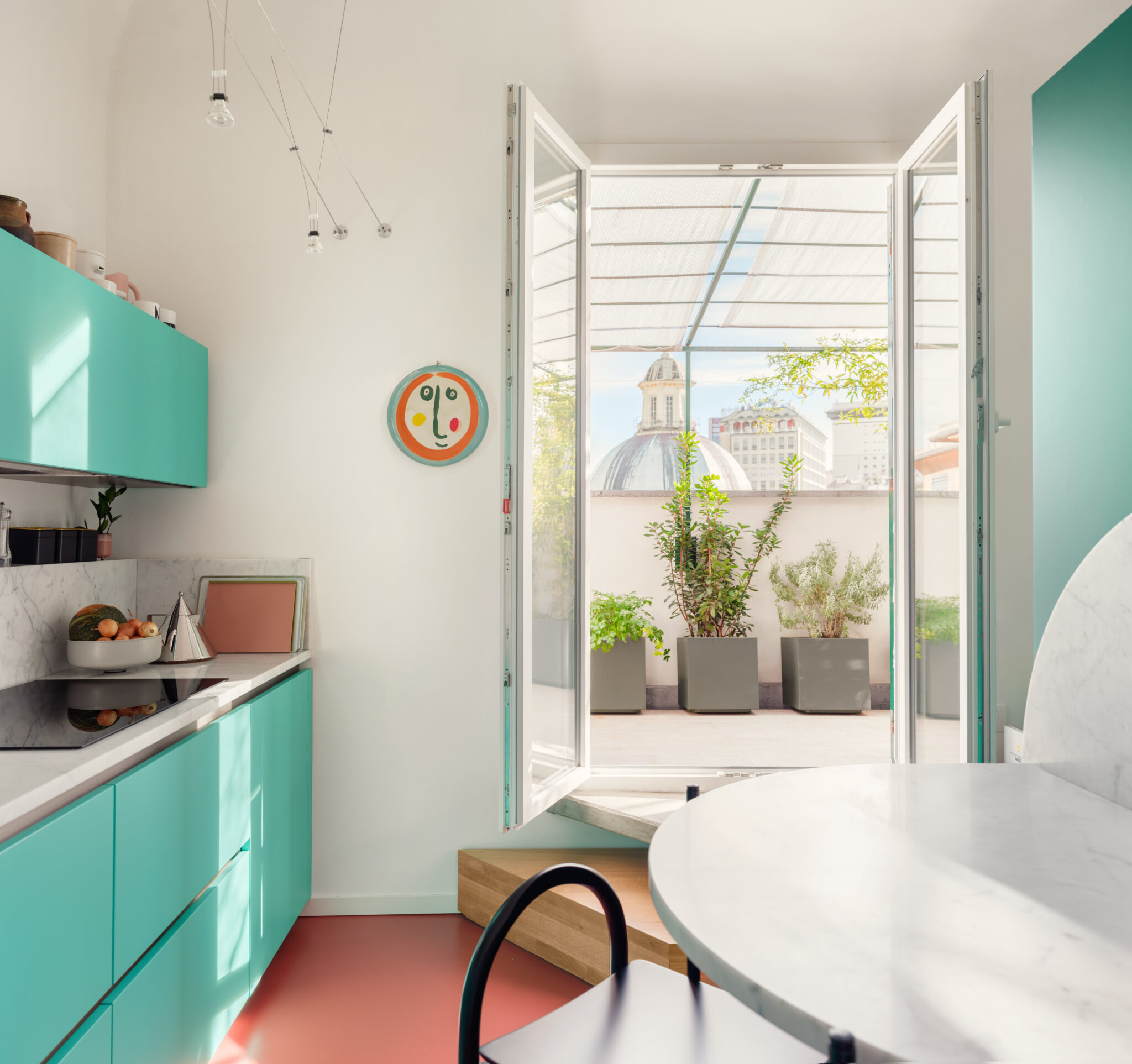 Rosso Genovese - kitchen - 2026 LINEARAMA, Photo: Anna Positano